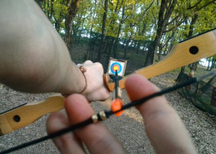 person holding yellow and black box mod